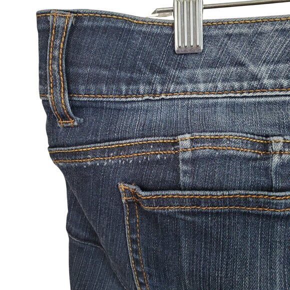 Torrid 16R Jeans Bombshell Skinny Dark Wash Stretch Denim Mid Rise Distressed - Picture 13 of 13